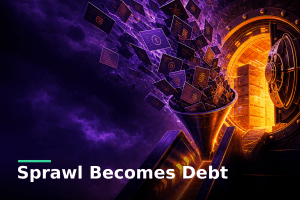 Sprawl Becomes Debt — Dr-Business article illustration